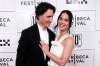 Justin Trudeau, left, and Katy Perry attend the 