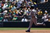 Colorado Rockies' Hunter Goodman rounds the bases after hitting a two-run home run during the first inning of a baseball game against the Athletics, Sunday, June 14, 2026, in Las Vegas. (AP Photo/Caroline Brehman)