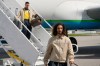 Spain defender Marc Cucurella arrives with teammates for the World Cup soccer tournament Friday, June 5, 2026, in Chattanooga, Tenn. (AP Photo/George Walker IV)
