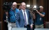 Cameras follow Canada's Ambassador to the United States Mark Wiseman as he arrives at the Standing Committee on Foreign Affairs and International Development on Parliament Hill in Ottawa, Thursday, April 23, 2026. THE CANADIAN PRESS/Adrian Wyld