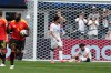 Belgium's Romelu Lukaku celebrates after forcing an own goal by Egypt's Mohamed Hany during the World Cup Group G soccer match in Seattle, Monday, June 15, 2026. (AP Photo/Lindsey Wasson)