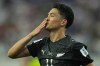 New Zealand's Elijah Just (11) celebrates after scoring a goal during the World Cup Group G soccer match between Iran and New Zealand in Inglewood, Calif., near Los Angeles, Monday, June 15, 2026. (AP Photo/Andre Penner)