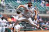 San Francisco Giants pitcher Robbie Ray delivers to an Atlanta Braves batter during the third inning of a baseball game, Wednesday, June 17, 2026, in Atlanta. (AP Photo/Erik S. Lesser)