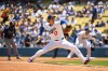 Los Angeles Dodgers starting pitcher Shohei Ohtani delivers during the second inning of a baseball game against the Tampa Bay Rays in Los Angeles, Wednesday, June 17, 2026. (AP Photo/Kyusung Gong)