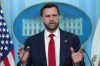 Vice President JD Vance speaks to reporters in the James Brady Press Briefing Room at the White House, Thursday, June 18, 2026, in Washington. (AP Photo/Jacquelyn Martin)