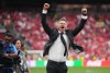 Canada head coach Jesse Marsch celebrates a win over Qatar in a World Cup Group B soccer match, in Vancouver, on Thursday, June 18, 2026. THE CANADIAN PRESS/Darryl Dyck