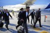 Players for Iran arrive for the World Cup soccer tournament in Tijuana, Mexico, Sunday, June 7, 2026. (AP Photo/Gregory Bull)