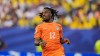 Ivory Coast's Elye Wahi in action during the World Cup Group E soccer match between Ivory Coast and Ecuador in Philadelphia on June 14, 2026. (AP Photo/Matt Slocum)