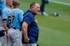 Milwaukee Brewers manager Pat Murphy stands for the US national anthem before a baseball game against the Atlanta Braves, Friday, June 19, 2026, in Atlanta. (AP Photo/Erik S. Lesser)