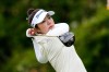 Miyu Yamashita, of Japan, hits off the 12th tee during the first round of the U.S. Women's Open golf tournament Thursday, June 4, 2026, in the Pacific Palisades area of Los Angeles. (AP Photo/Ashley Landis)