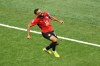 Egypt's Mohamed Salah (10) celebrates after scoring his side's second goal during the World Cup Group G soccer match between New Zealand and Egypt in Vancouver, British Columbia, Sunday, June 21, 2026. (AP Photo/Emma Peterson)