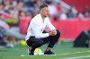 FILE - Mallorca's head coach Martín Demichelis watches during a La Liga soccer match between Mallorca and Real Madrid in Palma de Mallorca, Spain, April 4, 2026. (AP Photo/Jose Breton, File)