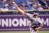 Kansas City Royals pitcher Michael Wacha throws during the fifth inning of a baseball game against the Tampa Bay Rays, Monday, June 22, 2026, in St. Petersburg, Fla. (AP Photo/Jason Behnken)
