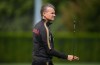 Canada head coach Jesse Marsch spins a whistle around his fingers before a FIFA World Cup training session, in Vancouver, on Thursday, June 25, 2026. THE CANADIAN PRESS/Darryl Dyck