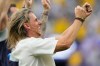 Ecuador head coach Sebastian Beccacece celebrates after the World Cup Group E soccer match against Germany in East Rutherford, N.J., near New York, Thursday, June 25, 2026. (AP Photo/Yuki Iwamura)