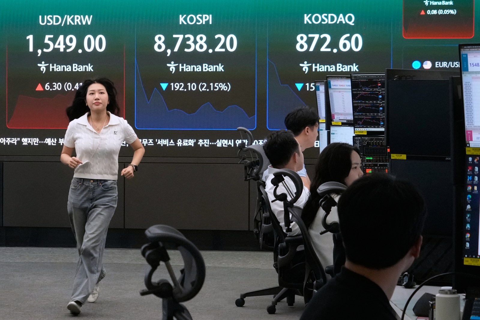Asian markets sell off after AI-driven rallies prompt profit-taking