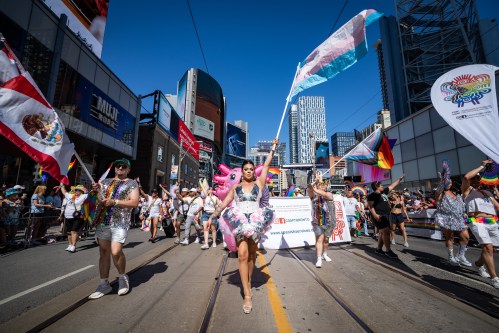 People march in the Toronto Pride Parade on Sunday, June 29, 2025. THE CANADIAN PRESS/Arlyn McAdorey