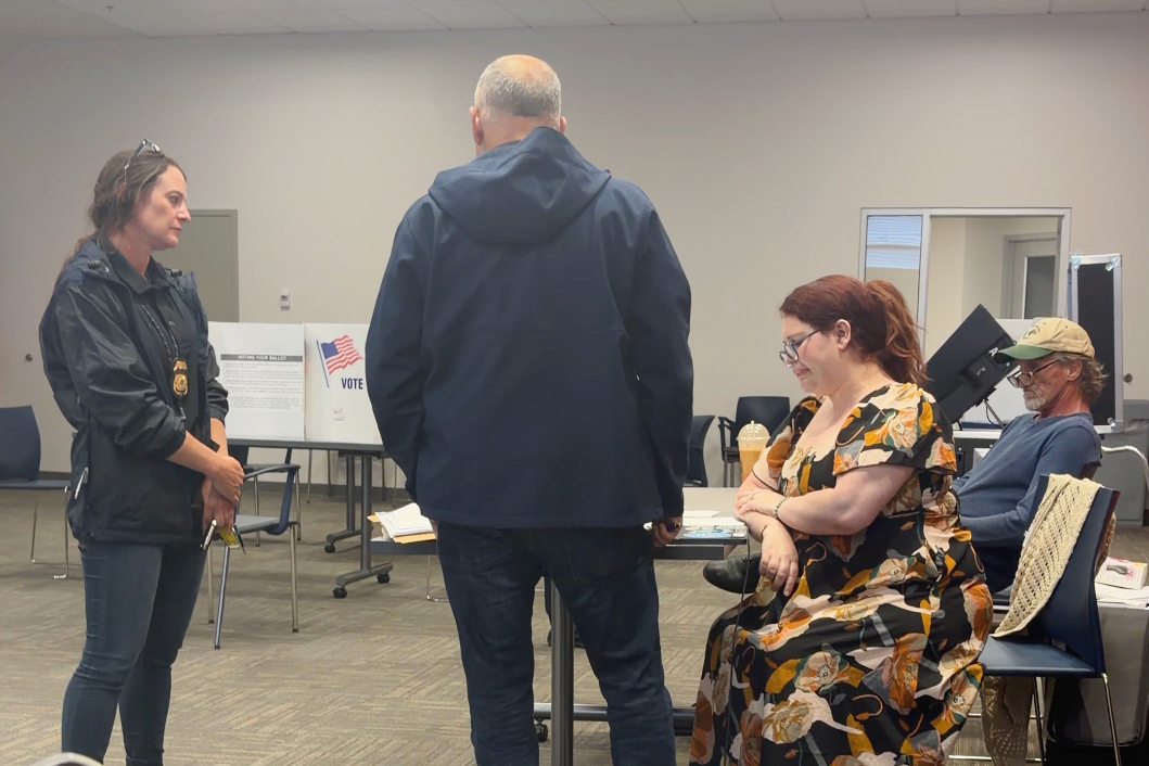 Poll Worker Receives Federal Warning Over Social Media Post About ICE Officer