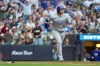 Chicago Cubs' Ian Happ rounds the bases after hitting a three-run home run during the sixth inning of a baseball game against the Milwaukee Brewers, Saturday, June 27, 2026, in Milwaukee. (AP Photo/Aaron Gash)