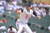 Minnesota Twins pitcher Connor Prielipp throws against the Colorado Rockies during the first inning of a baseball game Sunday, June 28, 2026, in Minneapolis. (AP Photo/Craig Lassig)