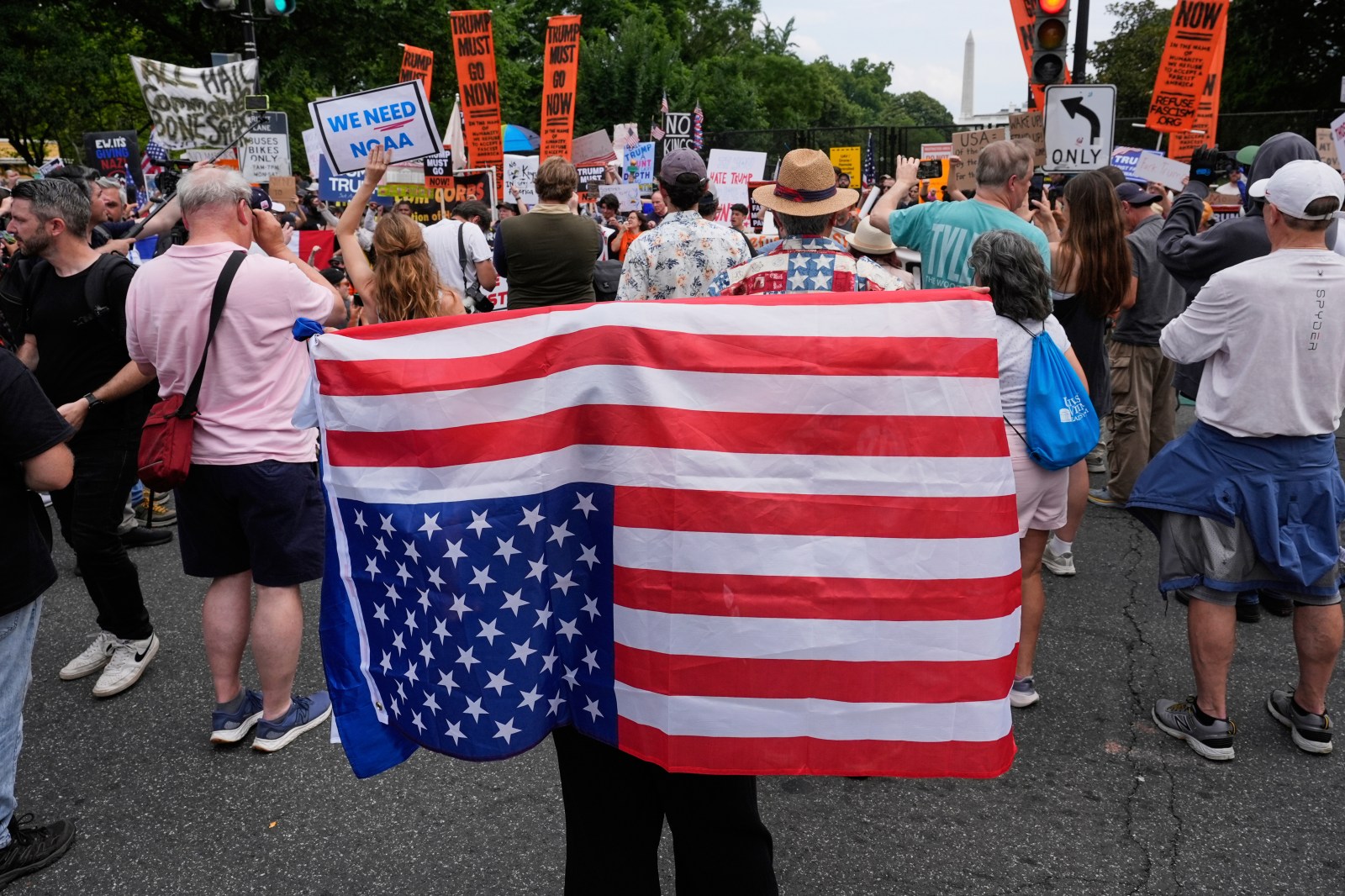 Poll shows U.S. pride in history and democracy falls to new lows