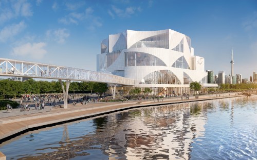 A new Ontario Science Centre is shown in this rendering provided by the government of Ontario, on Toronto's waterfront, at an estimated cost of just over $1 billion. THE CANADIAN PRESS/Handout-Government of Ontario (Mandatory Credit)
