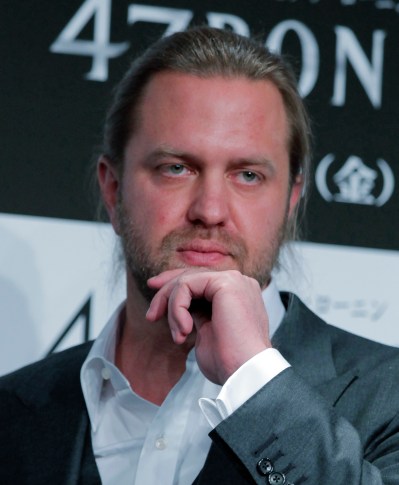 FILE - Director Carl Rinsch poses for photographers during a news conference to promote his 3-D film 