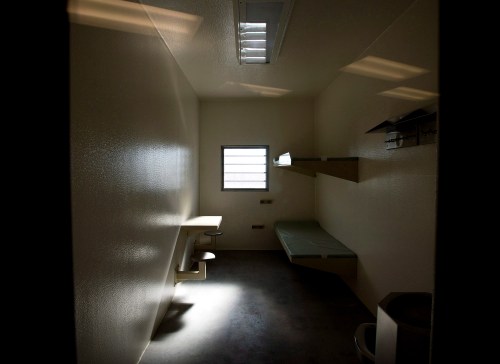 A view of a general population inmate cell is shown during a media tour of the Toronto South Detention Centre in Toronto on Thursday, Oct. 3, 2013. THE CANADIAN PRESS/Nathan Denette