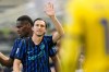 FILE - Inter Milan's Matteo Darmian waves to supporters during a Serie A soccer match between Inter Milan and Hellas Verona, in Milan, Italy, Sunday, May 17, 2026. (AP Photo/Luca Bruno, File)