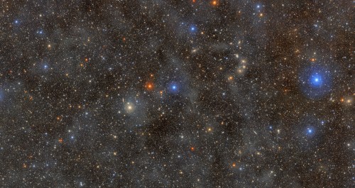 This image provided by NOIRLab shows stars in the constellation Lupus, as captured by the Vera C. Rubin Observatory. (NSF–DOE Vera C. Rubin Observatory/NOIRLab/SLAC/AURA via AP)