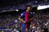 FILE - Barcelona's Ansu Fati runs during the Spanish La Liga soccer match between Valladolid and FC Barcelona at the Jose Zorrilla stadium in Valladolid, Spain, on May 3, 2025. Barcelona and Monaco have reached a deal for the transfer of Ansu Fati from the Spanish club Tuesday, June 30, 2026. (AP Photo/Manu Fernandez)