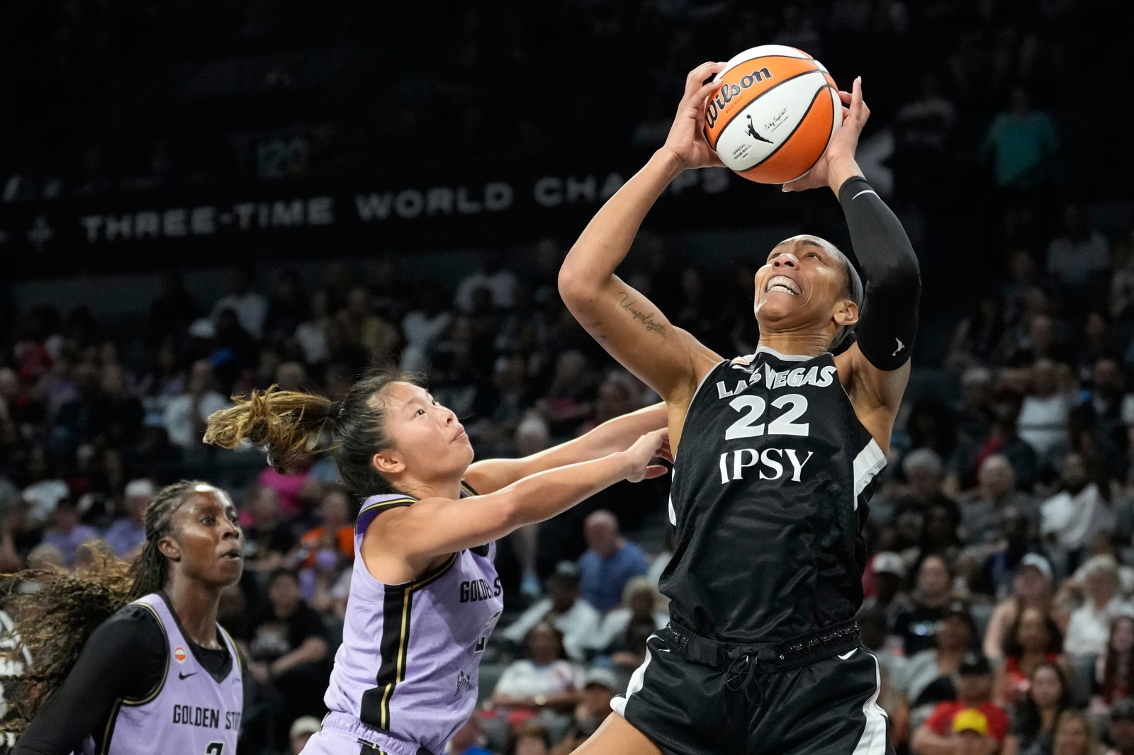 Aces Face Liberty in Commissioner's Cup Final Without Wilson