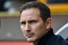 FILE - Chelsea's caretaker manager Frank Lampard looks out from the bench before the English Premier League soccer match between Wolverhampton Wanderers and Chelsea, at the Molineux Stadium, in Wolverhampton, England, April 8, 2023. (AP Photo/Rui Vieira, File)
