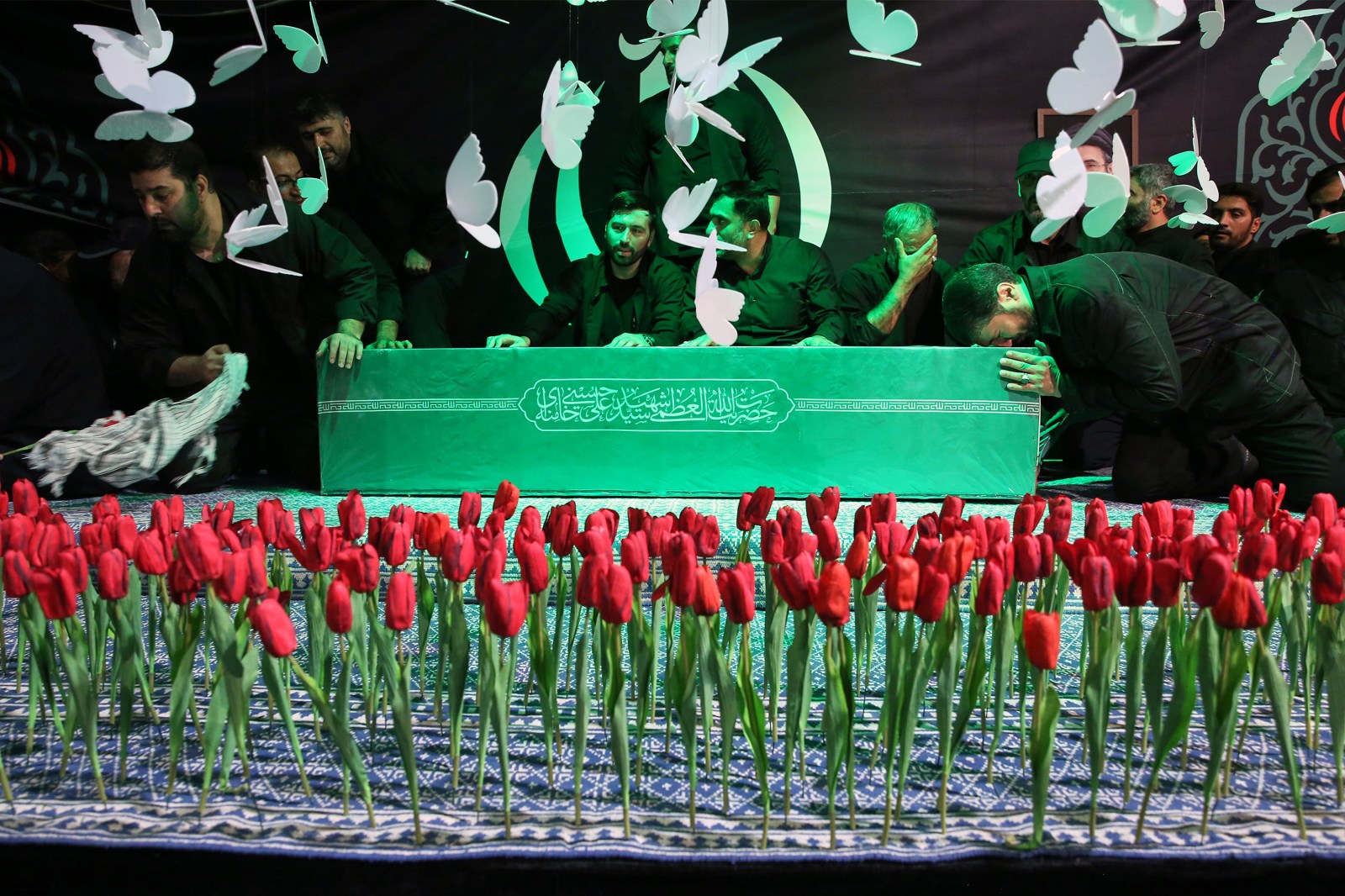 Tens of Thousands Attend Tehran Funeral for Slain Leader Khamenei as New Supreme Leader Stays Away