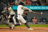 Cleveland Guardians' Brayan Rocchio hits a game winning home run in the ninth inning of a baseball game against the Chicago White Sox in Cleveland, Thursday, July 2, 2026. (AP Photo/Sue Ogrocki)