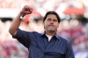 United States head coach Mauricio Pochettino gestures as he walks off the pitch after United States defeated Bosnia in the World Cup round of 32 soccer match between the United States and Bosnia in Santa Clara, Calif., near San Francisco, Wednesday, July 1, 2026. (AP Photo/Martin Meissner)