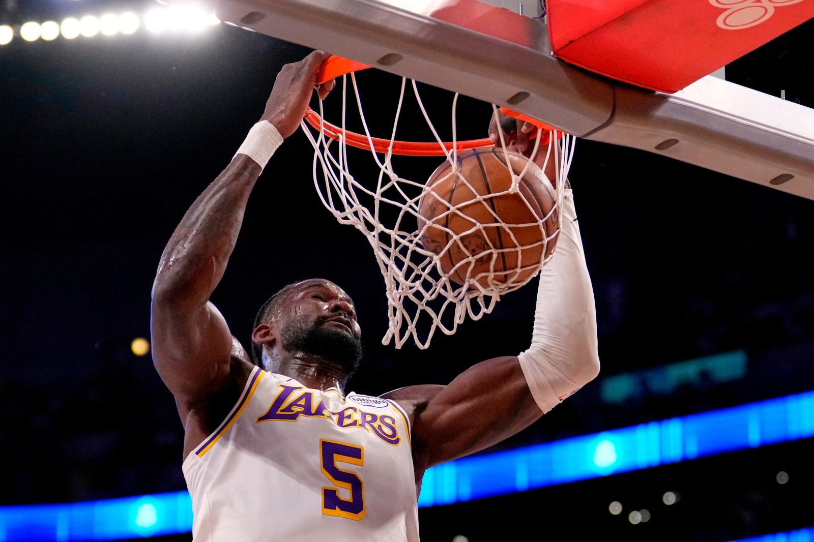 Lakers agree to trade center Ayton to Wizards for guard Hardy and picks