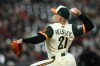 Baltimore Orioles pitcher Ryan Helsley throws during the ninth inning of a baseball game against the Washington Nationals, Friday, June 26, 2026, in Baltimore. (AP Photo/Nick Wass)