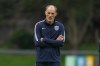 England head coach Thomas Tuchel during a training session ahead of his team's World Cup round of 16 soccer match against Mexico, in Mexico City, Saturday, July 4, 2026. (AP Photo/Eduardo Verdugo)