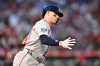 Boston Red Sox's Romy Gonzalez runs after hitting a two-run home run during the fifth inning of a baseball game against the Los Angeles Angels, Saturday, July 4, 2026, in Anaheim, Calif. (AP Photo/William Liang)