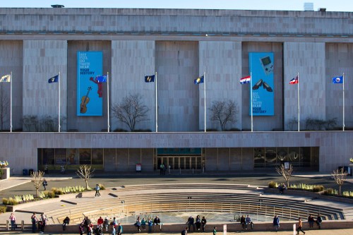 FILE - The Smithsonian Museum of American History is pictured on the National Mall in Washington, April 3, 2019. (AP Photo/Pablo Martinez Monsivais, File)