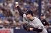 New York Yankees pitcher Cam Schlittler throws during the third inning of a baseball game against the Tampa Bay Rays, Monday, July 6, 2026, in St. Petersburg, Fla. (AP Photo/Jason Behnken)
