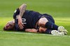 United States' Christian Pulisic reacts after a challenge during the World Cup round of 16 soccer match against Belgium in Seattle, Monday, July 6, 2026. (AP Photo/Manu Fernandez)
