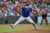 Chicago Cubs pitcher Matthew Boyd delivers a pitch against the Baltimore Orioles in the first inning of a MLB baseball game on Tuesday, July 7, 2026 in Baltimore, Md. (AP Photo/Gail Burton)