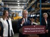 Prime Minister Mark Carney and Alberta Premier Danielle Smith announce a proposed pipeline from Alberta to the B.C. coast in Calgary on Thursday, July 02, 2026. THE CANADIAN PRESS/Todd Korol
