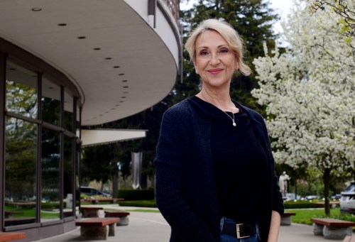 Director/choreographer Donna Feore photographed at the Festival Theatre in Stratford, Ont., Thursday, May 7, 2026. THE CANADIAN PRESS/Ian Stewart