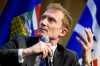 A Muslim group and Culture Minister Marc Miller are decrying an alleged attack on an imam of a mosque in Victoria. Marc Miller, Minister of Canadian Identity and Culture speaks during a Gen(Z)AI Plenary Convening fireside chat in Ottawa, on Thursday, April 30, 2026. THE CANADIAN PRESS/Spencer Colby