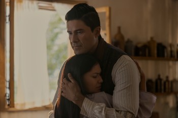 Actors Alyssa Wapanatâhk and Meegwun Fairbrother are shown in this undated handout photo provide by Netflix. THE CANADIAN PRESS/Handout-Netflix(Mandatory Credit)