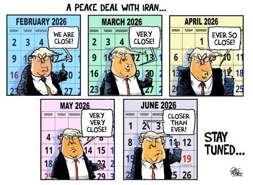 Editorial cartoon for June 11, 2026