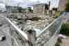 JOHN WOODS / FREE PRESS
The site of the former Sutherland Hotel which was destroyed by fire in January 2025 is still a mound of rubble Monday, June 22, 2026. The city is looking for a demolition company to clean up the site.

reporter: malak